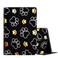 Yuxcfhjfe Case for Galaxy Tab S7 Case 11 Tablet 2020 Model SMT870T875 Anti Slide Premium PU Leather MultiAngle Viewing Folio Stand Case Cover for Samsung Galaxy S7 Tab 11 inch Cute Dog Paw Prints