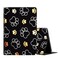 Yuxcfhjfe Case for Galaxy Tab S7 Case 11 Tablet 2020 Model SMT870T875 Anti Slide Premium PU Leather MultiAngle Viewing Folio Stand Case Cover for Samsung Galaxy S7 Tab 11 inch Cute Dog Paw Prints