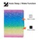 Dteck Case for iPad 102 2021 2020 2019 Slim PU Leather MultiAngle Folio Stand Smart Cover with Auto WakeSleep Pencil Holder Case for iPad 7th 8th 9th Generation 102 inch Tablet Rainbow Sand