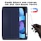 Horyaal Case for iPad Air 11 Inch M4 2026 8th GenM3 2025M2 2024 iPad Air 5th4th Gen 109 Inch 20222020 Slim Stand Cover with Pencil Holder Supports Apple Pencil Charging Auto WakeSleep Navy Blue