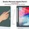 Horyaal Case for iPad Air 3 Case 2019 with Pencil Holder Ultra Slim Soft TPU Back Cover with Auto SleepWake Full Body Protective Smart Case for iPad Air 3rd Generation 2019iPad Pro 105 2017 Dark Green