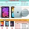 UUcovers Case for iPad mini 7 A17 Pro 2024 iPad mini 6 2021 Case 83 Trifold Stand Smart Hard Back Shell Lightweight Cover for iPad mini 7th6th Generation Auto WakeSleep Starry Night Blue
