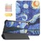 UUcovers Case for iPad mini 7 A17 Pro 2024 iPad mini 6 2021 Case 83 Trifold Stand Smart Hard Back Shell Lightweight Cover for iPad mini 7th6th Generation Auto WakeSleep Starry Night Blue
