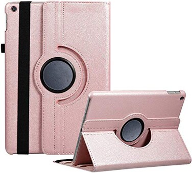 Newraturner Case for Samsung Galaxy Tab A 101 2019 360 Degree Rotating Stand Smart Case for Samsung Tab A 101 Inch Tablet SMT510T515 2019 Release Rose Gold