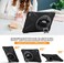 DreamerX for iPad Air 2 2nd Generation Case 97 inch 2014 Kids Case for iPad A1566A1567 Shockproof Drop Protective iPad Air 2 Covers with Rotating Stand Hand Strap Shoulder Strap Pen Holder Black