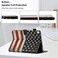Dteck Case for iPad 9th8th7th Generation 102 inch 202120202019 Slim Folio Stand Premium PU Leather Smart Auto WakeSleep Protective Cover with Pencil Holder US Flag