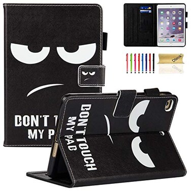 Dteck Case for iPad mini 5th Generation4321 Case 79 Inch Folio Smart Case Fold to Create StandBuiltin Card SlotsSupport Auto Sleep Wake Protective Lightweight Cute Cover Dont Touch
