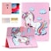 Dteck for iPad Air 105 inch 3rd Generation iPad Pro 105 2017 Release Case Smart Folio Case with Auto Sleep Wake Card Slots Stylus Pen Loop Holder Stand PU Leather Cute Cover Smile Unicorn