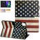 Dteck for iPad Air 11inch Case 2024Case for iPad Air 5th 4th 109Also fit iPad Pro 11 Inch 2022202120202018PU Leather Protective Folio Smart Stand Wallet Cover with Auto WakeSleepUS Flag