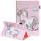 Dteck for Samsung Galaxy Tab A7 Tablet Case 104 20222020 SMT500T503T509 Case PU Leather Protective Flip Cover with Card Slots Adjustable Stand Function Lightweight Cute Cover Pink Unicorn