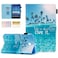 Dteck Galaxy Tab A 80 2018 Case SMT387 Case Slim Premium Leather Folio Stand Cover with Card HolderPhoto Slot for Samsung Galaxy Tab A 8 inch 2018 Release T387 Tablet Beach