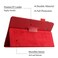 EKVINOR Galaxy Tab E 96 Case Slim Leather Stand Folio Case Cover for Samsung Galaxy Tab E 96 Inch Tablet Fit All Versions SMT560 T561 T565 and SMT567V Red