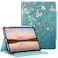 FINTIE Fintie Case for iPad Pro 11inch 4th 3rd Generation 20222021 Multiple Angles Viewing Folio Stand Cover with Pencil Holder Pocket Also Fit iPad Pro 11 2nd1st Gen Blossom