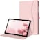 FINTIE Fintie Case for Samsung Galaxy Tab A11 Plus 11 Inch 2025 A9 Plus 2023 MultiAngle Viewing Smart Stand Back Cover with Pocket Auto WakeSleep Rose Gold