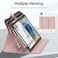 FINTIE Fintie Case for Samsung Galaxy Tab A11 Plus 11 Inch 2025 A9 Plus 2023 MultiAngle Viewing Smart Stand Back Cover with Pocket Auto WakeSleep Rose Gold