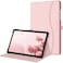 FINTIE Fintie Case for Samsung Galaxy Tab A11 Plus 11 Inch 2025 A9 Plus 2023 MultiAngle Viewing Smart Stand Back Cover with Pocket Auto WakeSleep Rose Gold