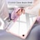 FINTIE Fintie Hybrid Slim Case for Samsung Galaxy Tab A11 Plus 11 Inch 2025 A9 Plus 2023 Shockproof Cover with Clear Transparent Back Shell Auto WakeSleep Dreamy Marble