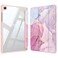 FINTIE Fintie Hybrid Slim Case for Samsung Galaxy Tab A11 Plus 11 Inch 2025 A9 Plus 2023 Shockproof Cover with Clear Transparent Back Shell Auto WakeSleep Dreamy Marble