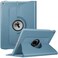 FINTIE Fintie Rotating Case for iPad 9th Generation 2021 8th Generation 2020 7th Gen 2019 102 Inch 360 Degree Rotating Stand Cover with Pencil Holder Auto Wake Sleep Ocean Blue