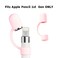 Beukei Fudda Silicone Cap Holder for Apple Pencil Protective Cover Tether Accessories Compatible with New iPad iPad Pro iPad Air iPad Mini Pencil