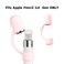 Beukei Fudda Silicone Cap Holder for Apple Pencil Protective Cover Tether Accessories Compatible with New iPad iPad Pro iPad Air iPad Mini Pencil