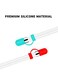 Beukei Fudda Silicone Cap Holder for Apple Pencil Protective Cover Tether Accessories Compatible with New iPad iPad Pro iPad Air iPad Mini Pencil