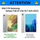 BPQOJB Galaxy Tab A7 Lite Case PU Leather Smart Cover with Adjustable Stand Shakeproof Protective Case for Samsung Galaxy Tab A7 Lite 87 inch 2021 Blue Art Butterflies