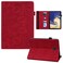 RASUNE Galaxy Tab S4 105 2018 Case PU Leather Card Slot MultiAngle Stand Cover with Auto SleepWake Protective Folio Case for Samsung Galaxy Tab S4 105 2018 Model SMT830T835T837 Red