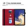 RASUNE Galaxy Tab S4 105 2018 Case PU Leather Card Slot MultiAngle Stand Cover with Auto SleepWake Protective Folio Case for Samsung Galaxy Tab S4 105 2018 Model SMT830T835T837 Red
