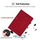 RASUNE Galaxy Tab S4 105 2018 Case PU Leather Card Slot MultiAngle Stand Cover with Auto SleepWake Protective Folio Case for Samsung Galaxy Tab S4 105 2018 Model SMT830T835T837 Red