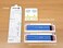 POP SKIN Indigo Stripe Design Wrapping Matte Vinyl Skin for Apple Pencil 2nd and Apple Pencil Pro 2 Units Include Indigo Stripe S06