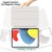 kenke Kenke iPad Pro 11 Inch Case 4th3rd2nd1st Generation 2022202120202018 2nd Pencil Magnetic Attachment Without Pencil Holder Soft Slim TPU Cover Auto WakeSleep Gray