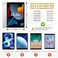 LeiJue Kids Case for iPad 7th8th9th Gen 102 inchAdjustable PortraitLandscape StandDrop Proof with HandleKickstandChild Friendly Protective Cover for iPad 102 202120202019 BlackBlue