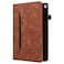 Linbol Case for Samsung Galaxy Tab S6 Lite 104 inch 20222020 Folio Stand Case SMP610P613P615P619 PU Leather Business Wallet Protective Cover with Card Holder Multiple Viewing AnglesBrown