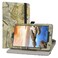LiuShan 8 Verison Alcatel TCL Tab 8 TCL 9038sTMobile Alcatel Joy Tab 2 8 9032Z Rotating Case 360 Rotation Stand PU with Cute Pattern Map White