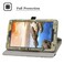 LiuShan 8 Verison Alcatel TCL Tab 8 TCL 9038sTMobile Alcatel Joy Tab 2 8 9032Z Rotating Case 360 Rotation Stand PU with Cute Pattern Map White