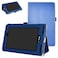 MAMA MOUTH Mama Mouth for Verizon Ellipsis 7 4g LTE CaseSlim Folio 2Folding Stand Case Cover for 7 Verizon Ellipsis 7 4g LTE TabletDark Blue