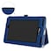 MAMA MOUTH Mama Mouth for Verizon Ellipsis 7 4g LTE CaseSlim Folio 2Folding Stand Case Cover for 7 Verizon Ellipsis 7 4g LTE TabletDark Blue