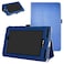MAMA MOUTH Mama Mouth for Verizon Ellipsis 7 4g LTE CaseSlim Folio 2Folding Stand Case Cover for 7 Verizon Ellipsis 7 4g LTE TabletDark Blue