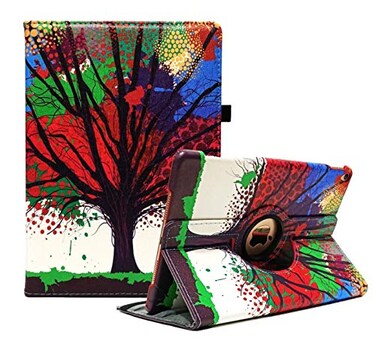 Newraturner Rotating Case for iPad 9th Generation 2021 8th Generation 2020 7th Gen 2019 102 Inch 360 Degree Rotating Stand Protective Cover Auto SleepWake Function