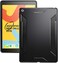 Poetic Karbon Case Designed for iPad 102 9th Generation 2021 8th Gen 2020 7th Gen 2019 Case Slim Fit Shock Absorbing Premium Flexible TPU Case with Carbon Fiber Texture Matte Black
