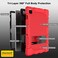 rantice Rantice Galaxy Tab A8 105 Case with Kickstand Hybrid Shockproof Rugged Cover for Samsung A8 Tablet Case 105 Inch SMX200X205X207 RedBlack
