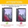 rantice Rantice Samsung Galaxy Tab A7 Lite Case 2021 Hybrid Case with Kickstand Shock Absorbing Bumps AntiSlip Grid Pattern RedBlack