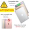 RUBAN Case Compatible with iPad 97Inch 20182017 Model Ultra Slim Lightweight Smart Shell Standing Cover with Auto WakeSleep Feature Apricot Blossom