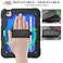 SEYMAC stock Case for iPad Air 5th4th GenerationPro 11 4th3rd2nd with Screen Protector Pen Holder 360 Rotate Hand StrapStand Case for iPad Air 5th4th Gen 109 Pro 11 BlueBlack