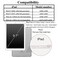 UUcovers Smart Case for Apple iPad 97 inch 2018 2017 iPad 6th5th Generation and iPad Air1Air 2 Folio Stand Magnetic PU Leather Wallet Cover with Card Pencil Holder Auto SleepWake Wolf Dog