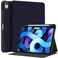 Supveco Case for iPad Air 11 Inch M4 2026M3 2025M2 2024iPad Air 5th4th Generation 109 Inch 20222020 with Pencil HolderAuto WakeSleepPremium Folio Stand Soft TPU Back CoverNavy