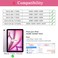 Supveco Case for iPad Air 11 Inch M4 2026M3 2025M2 2024iPad Air 5th4th Generation 109 Inch 20222020 with Pencil HolderAuto WakeSleepPremium Folio Stand Soft TPU Back CoverWine