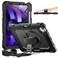 timecity Timecity Case for iPad Air 5th Generation 2022 for iPad Air 4th Generation 2020109 inch Durable Sturdy Protection Case with Pencil Holder Screen Protector 360 Rotating Stand Hand Strap Black