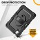 timecity Timecity Case for iPad Air 5th Generation 2022 for iPad Air 4th Generation 2020109 inch Durable Sturdy Protection Case with Pencil Holder Screen Protector 360 Rotating Stand Hand Strap Black